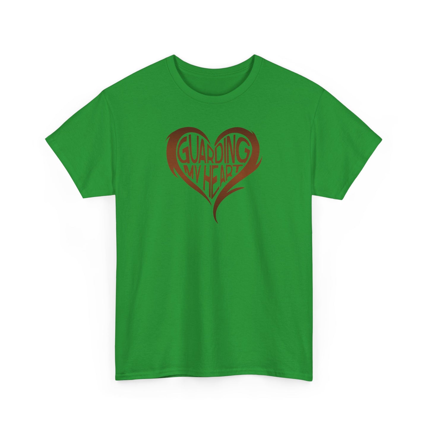 guarding my heart tee – faith-based unisex cotton t-shirt