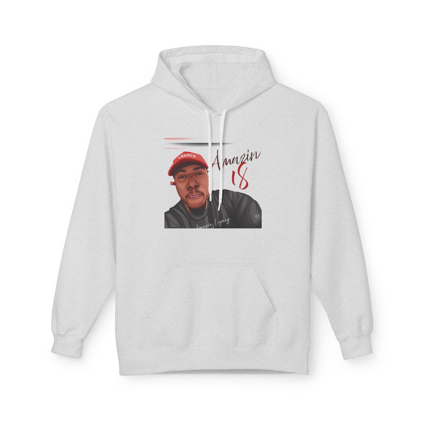 inspiring unisex fleece hoodie - cozy and motivational, perfect for everyday wear, gifts, casual outings, and celebrations