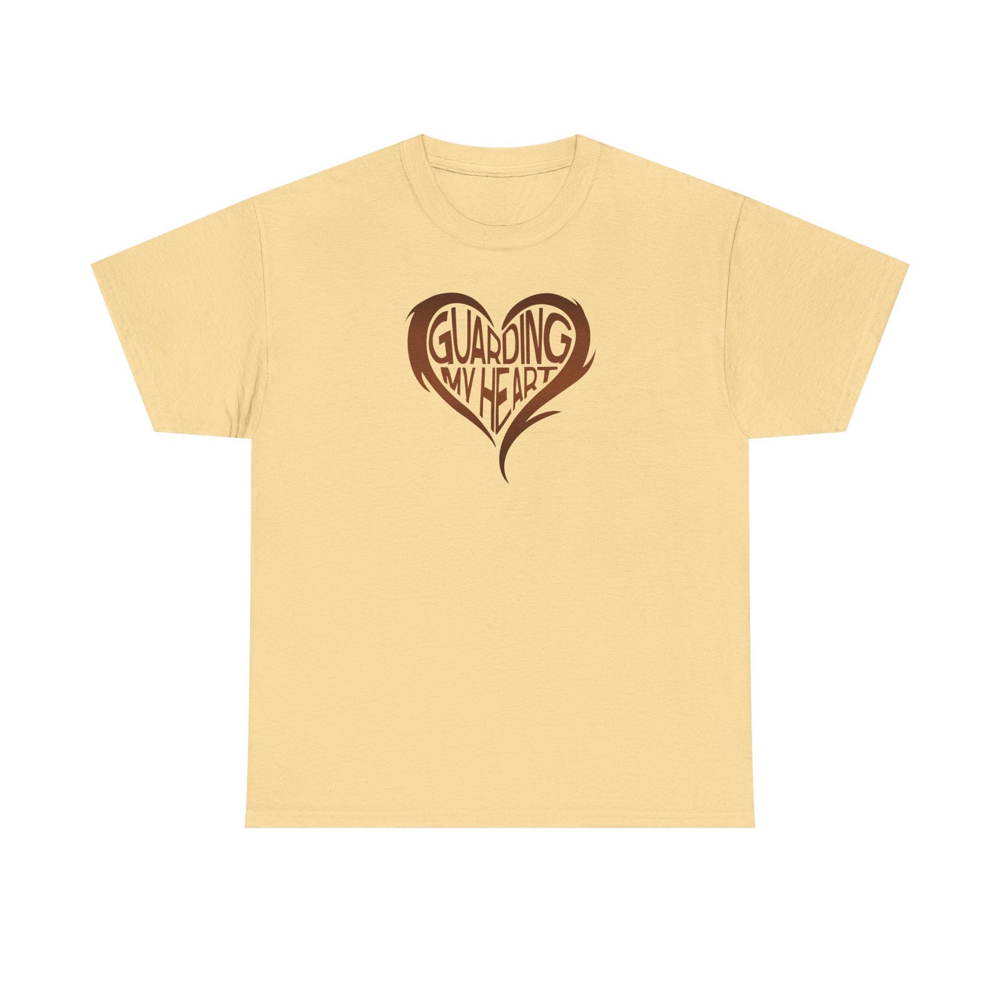 guarding my heart tee – faith-based unisex cotton t-shirt