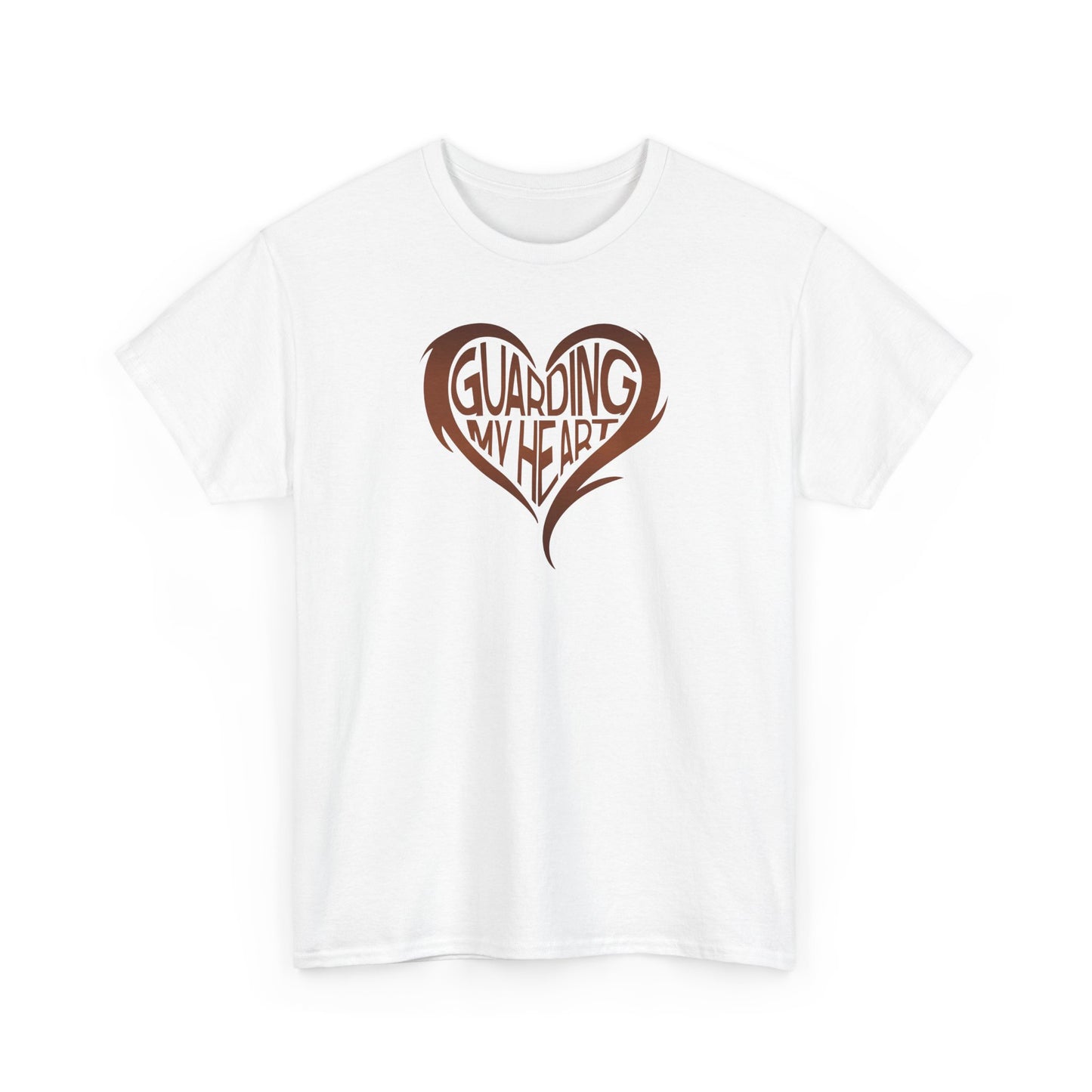 guarding my heart tee – faith-based unisex cotton t-shirt