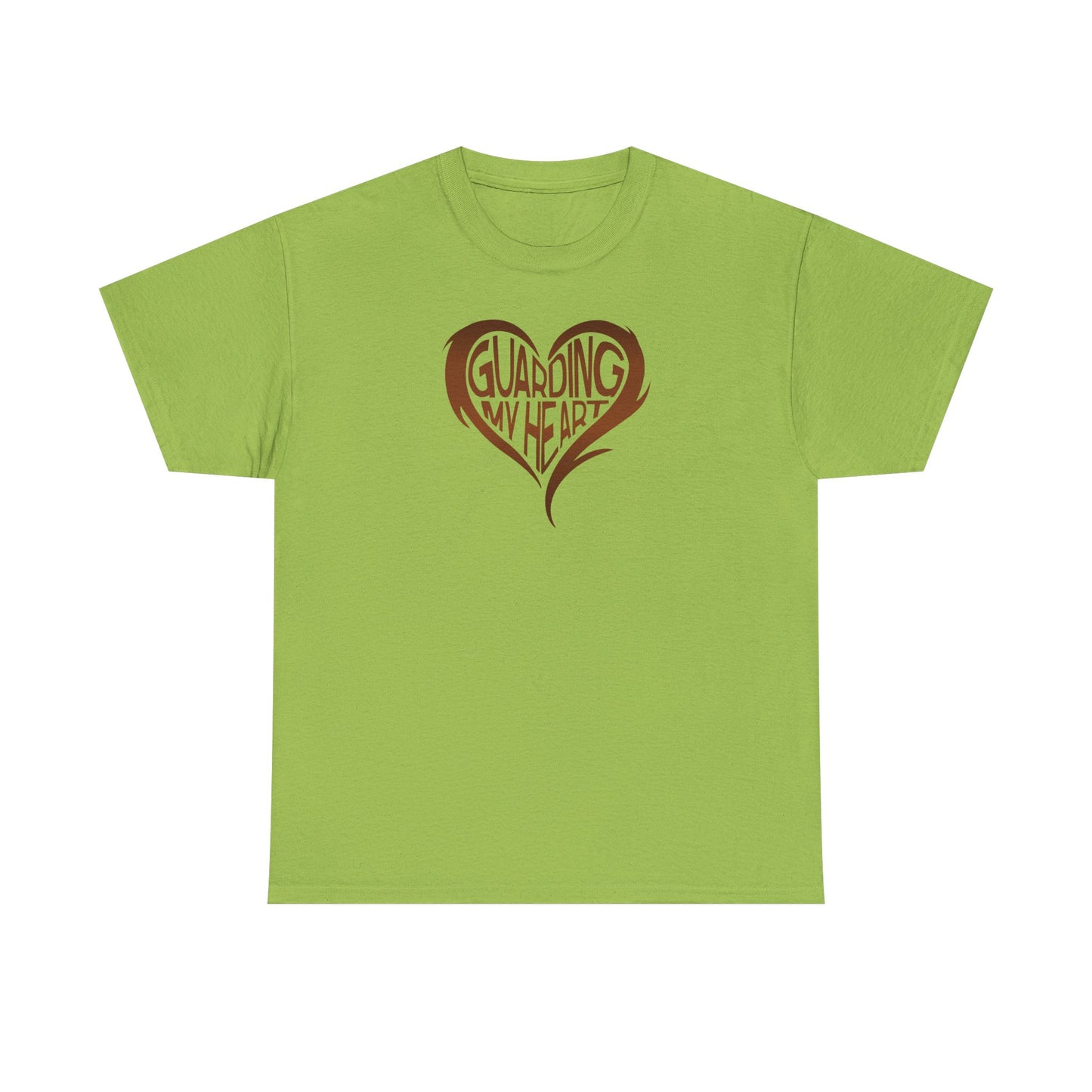 guarding my heart tee – faith-based unisex cotton t-shirt