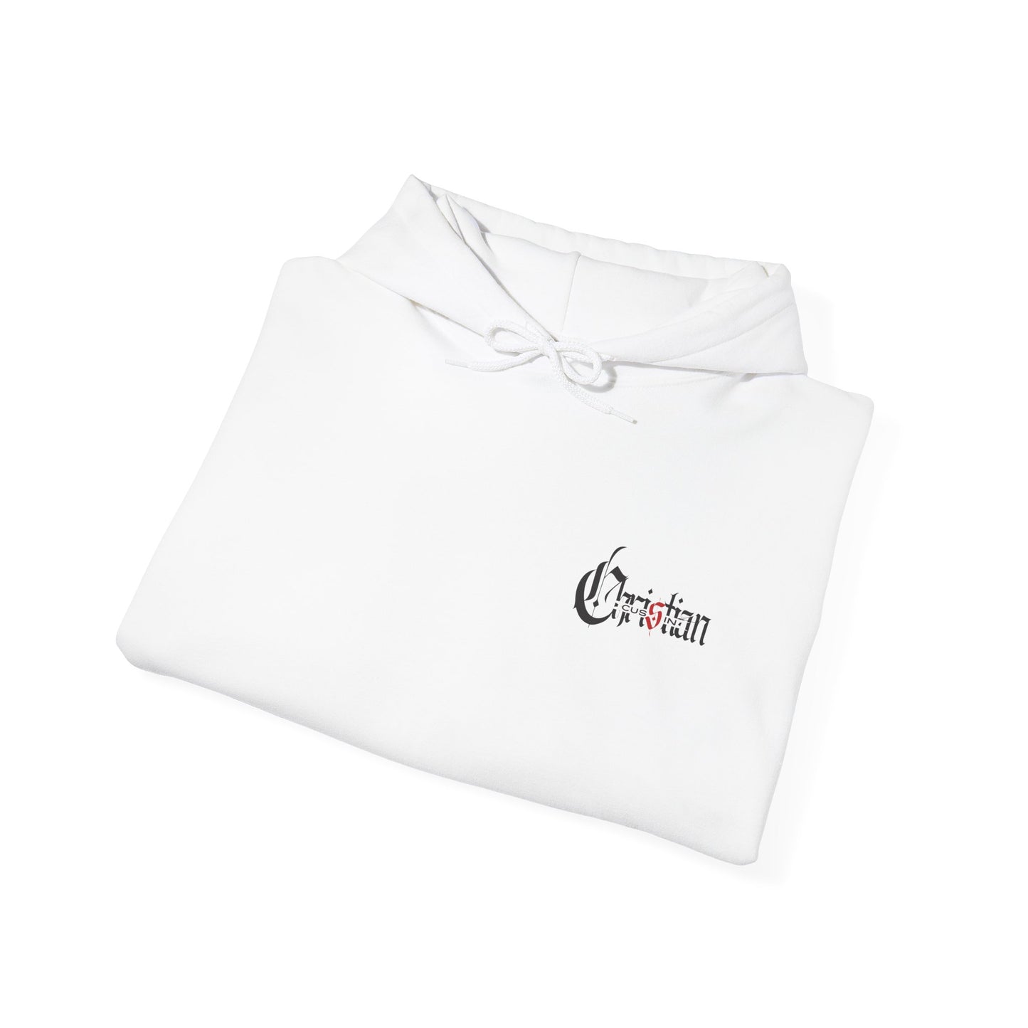 god is in me sleeve unisex heavy blend™ hooded sweatshirt