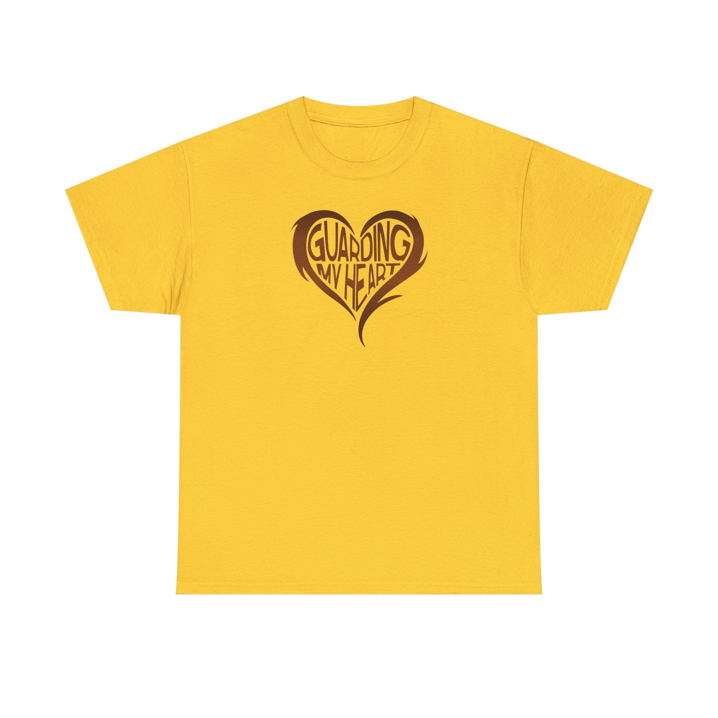 guarding my heart tee – faith-based unisex cotton t-shirt