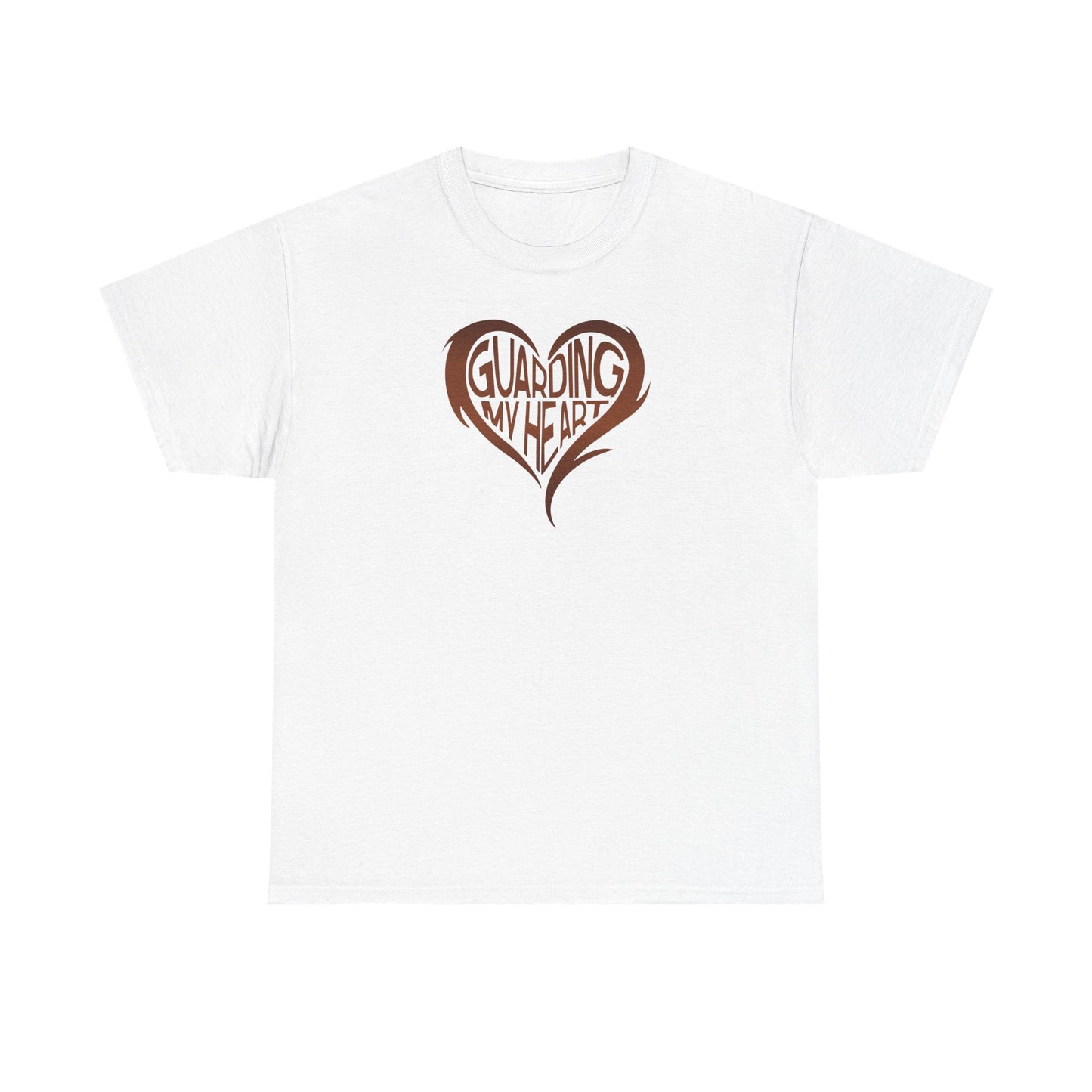 guarding my heart tee – faith-based unisex cotton t-shirt