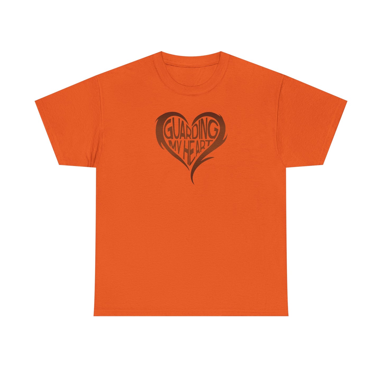 guarding my heart tee – faith-based unisex cotton t-shirt