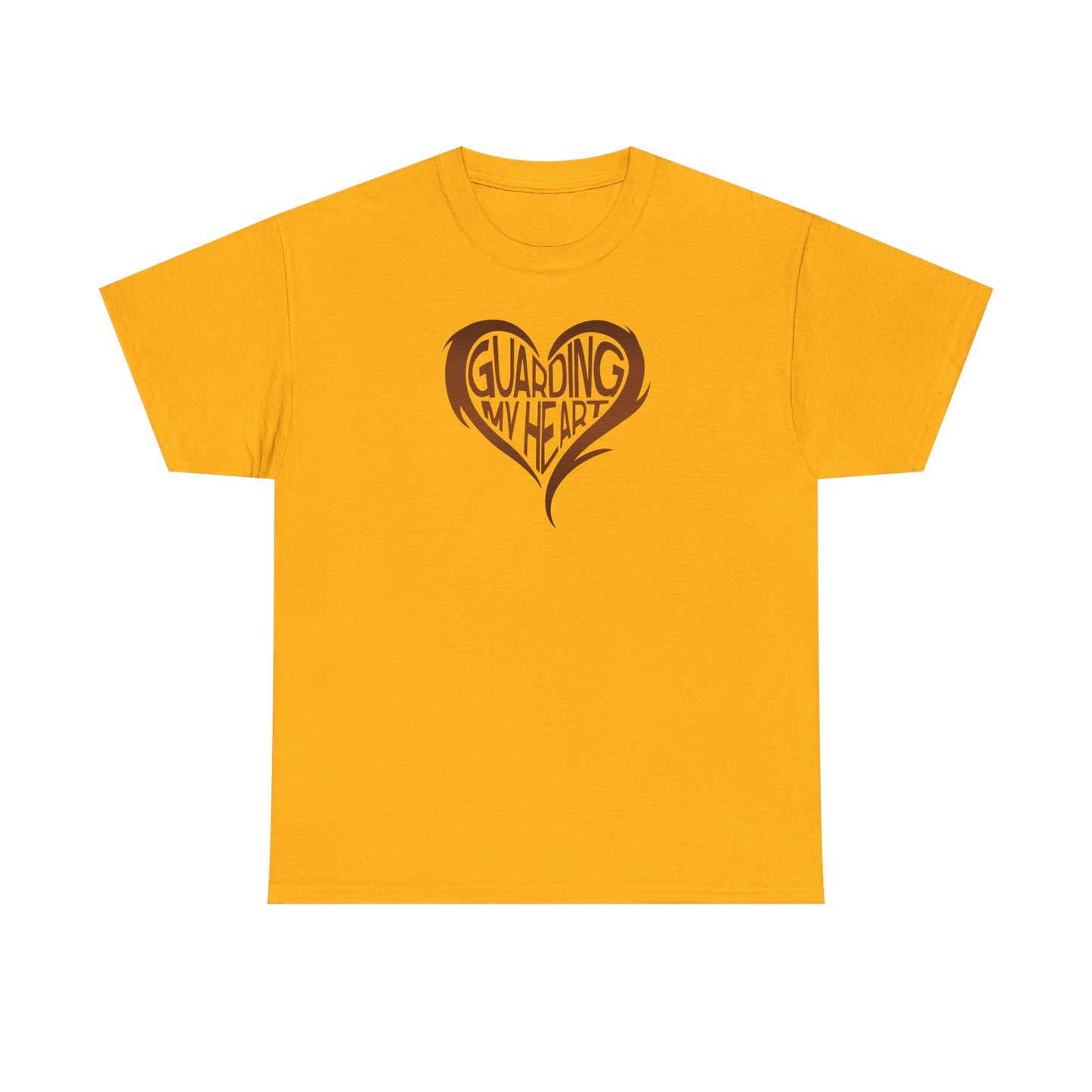 guarding my heart tee – faith-based unisex cotton t-shirt
