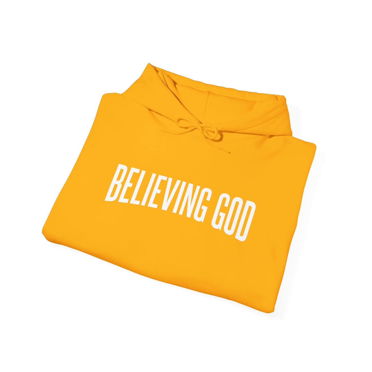believing god hoodie – unisex christian faith graphic sweatshirt