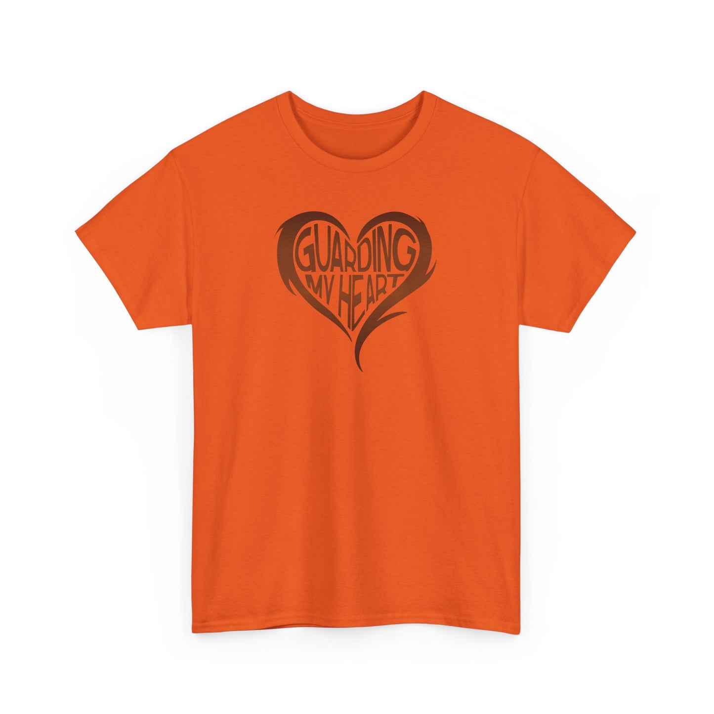 guarding my heart tee – faith-based unisex cotton t-shirt
