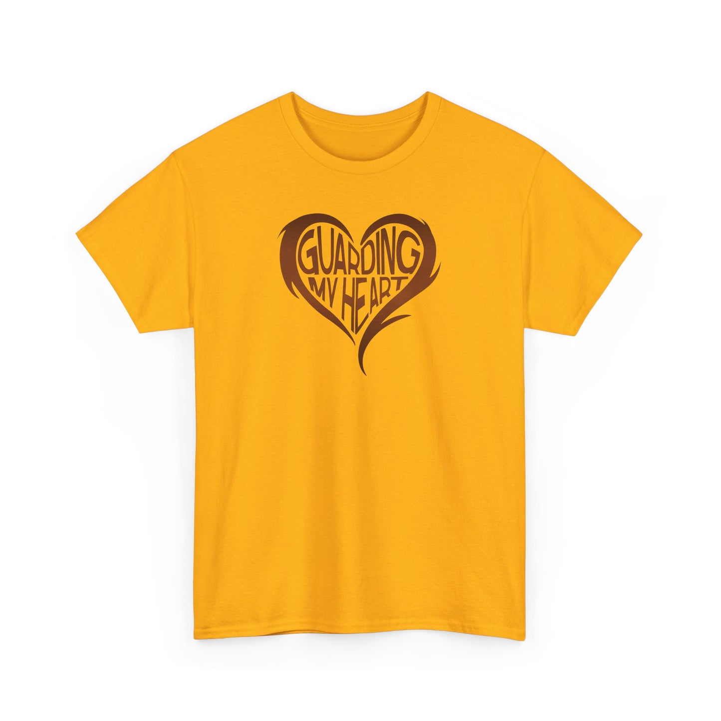 guarding my heart tee – faith-based unisex cotton t-shirt