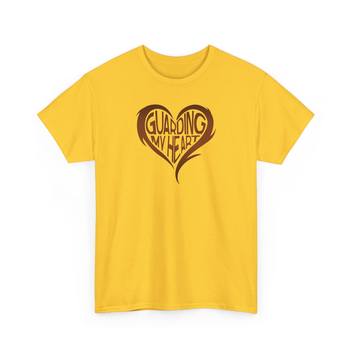 guarding my heart tee – faith-based unisex cotton t-shirt