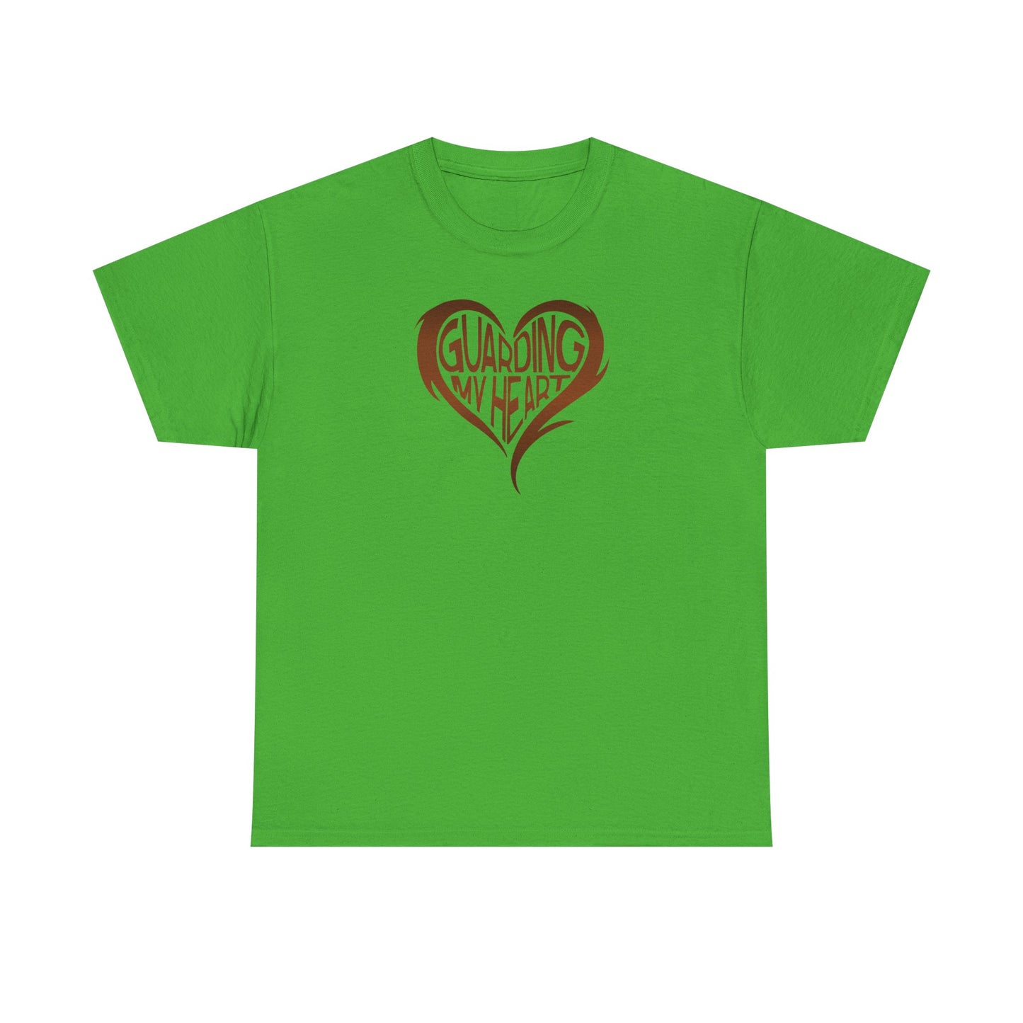 guarding my heart tee – faith-based unisex cotton t-shirt
