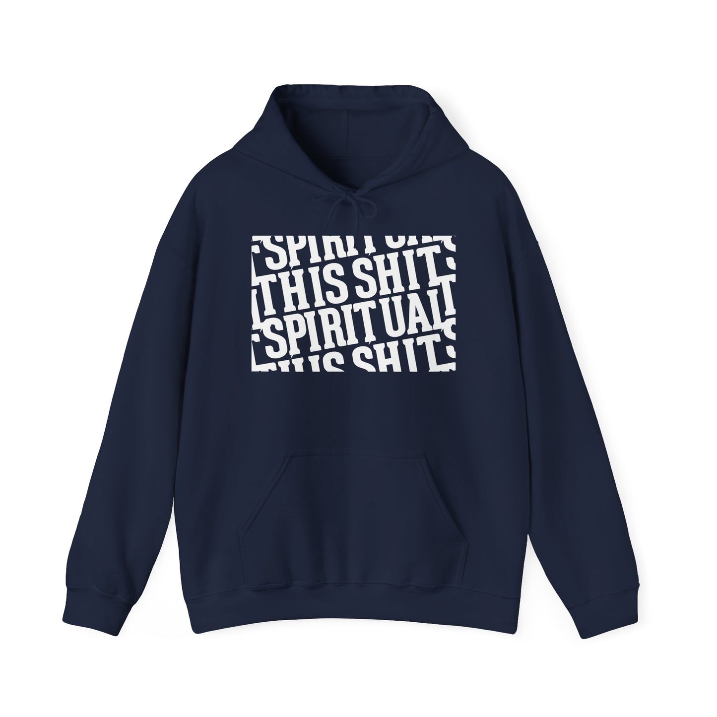 spiritual red unisex heavy blend™ hooded sweatshirt