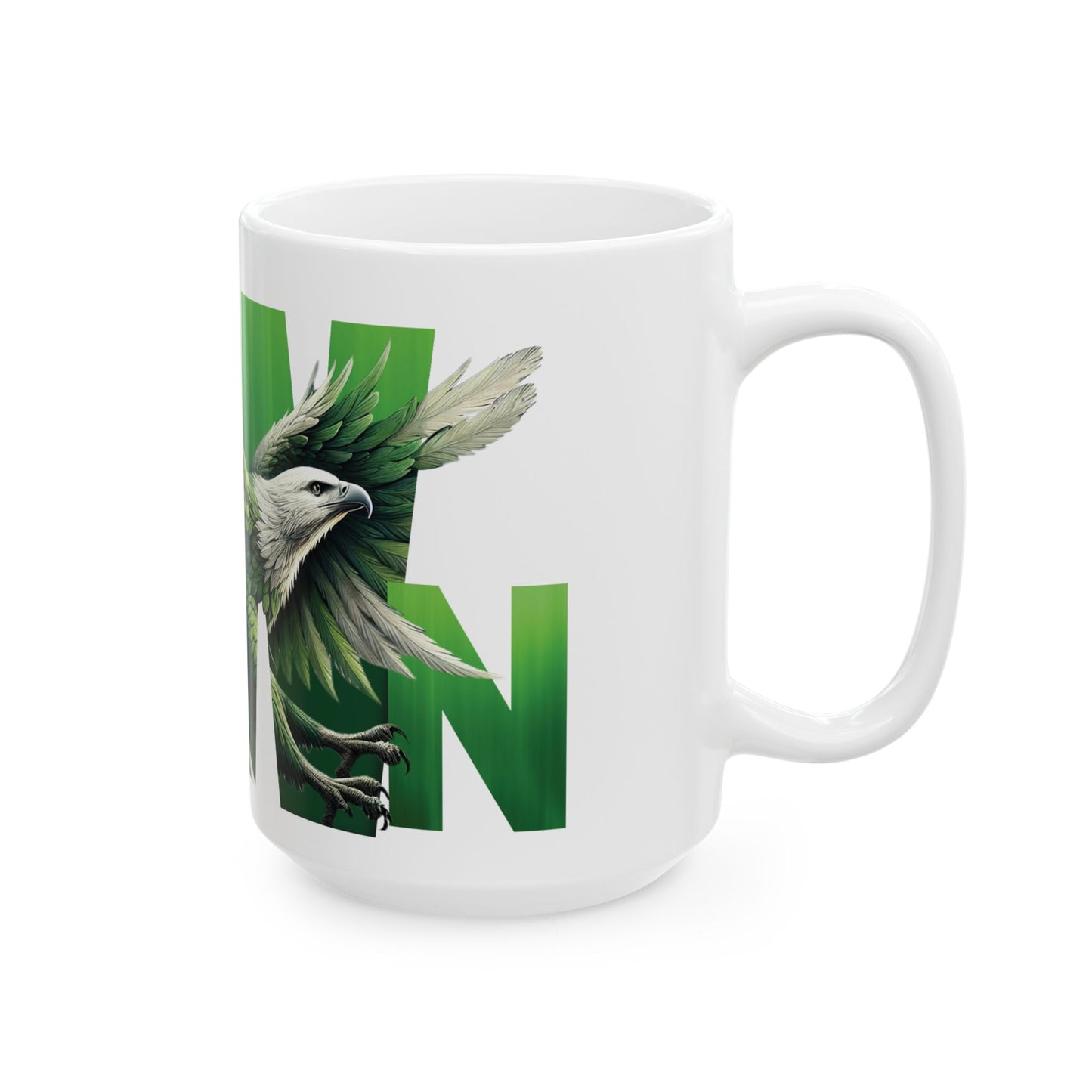 philadelphia eagles theme ceramic mug - perfect for women sports fans