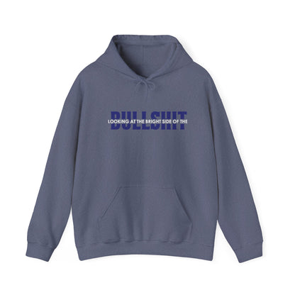 Looking At The Bright Side Blue Unisex Heavy Blend™ Hooded Sweatshirt