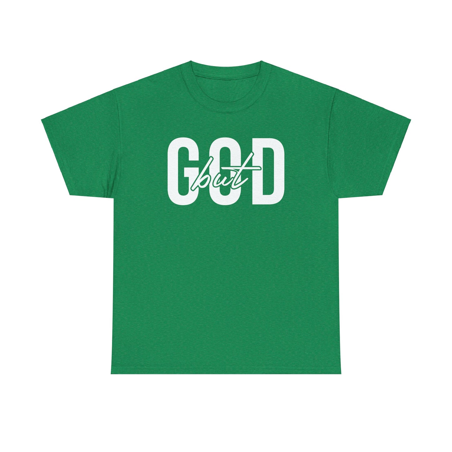 god but tee – inspirational christian unisex cotton shirt