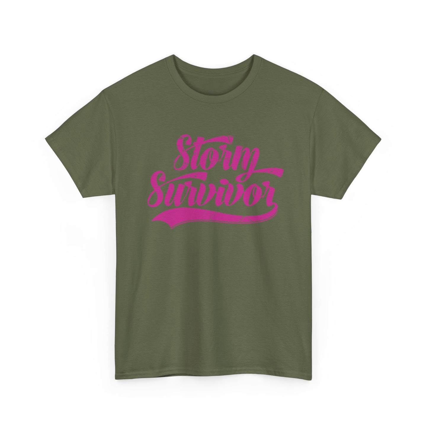 storm survivor unisex cotton tee - casual graphic shirt