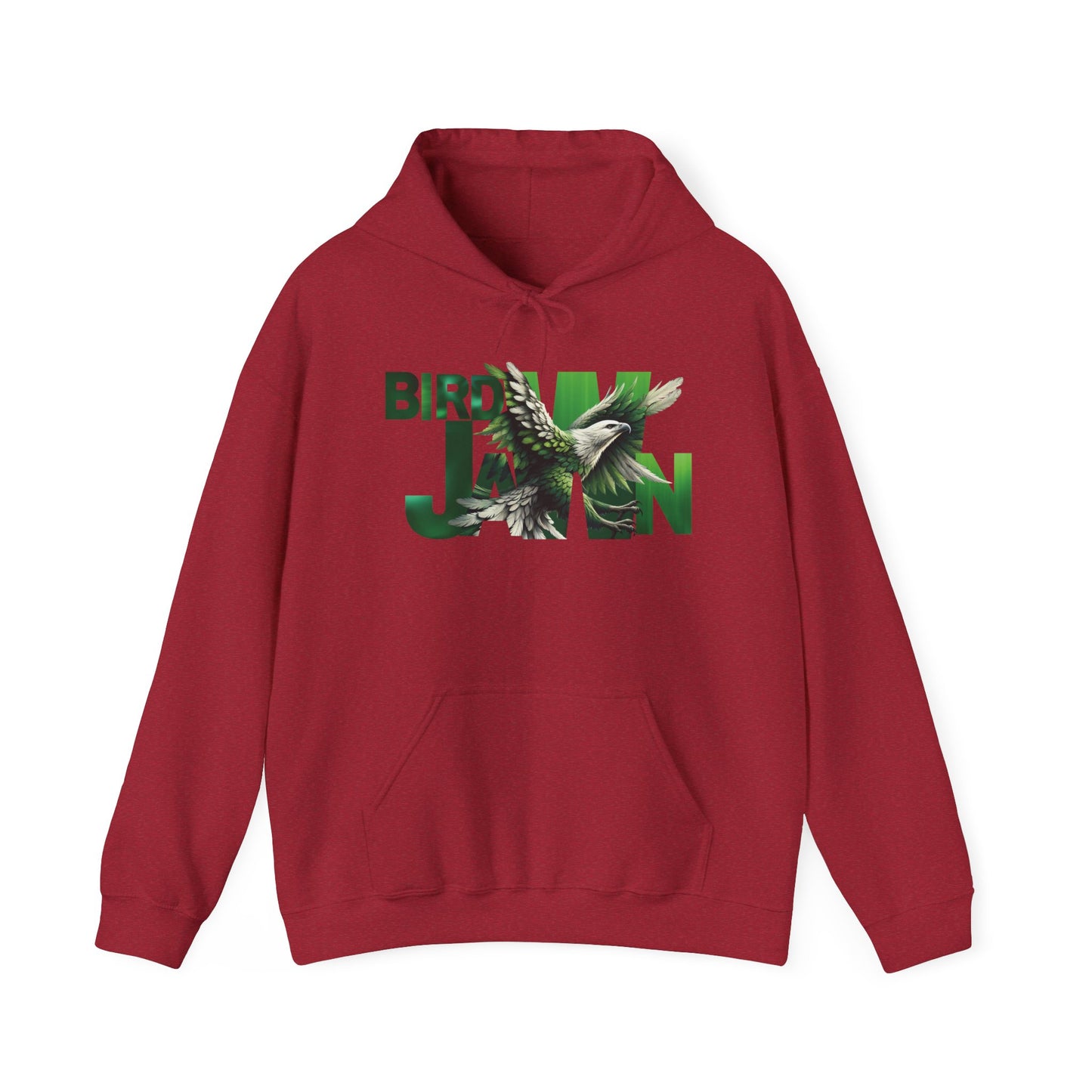 philadelphia eagles theme bird jawn unisex heavy blend™ hooded sweatshirt