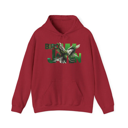 Philadelphia Eagles Theme Bird Jawn Unisex Heavy Blend™ Hooded Sweatshirt