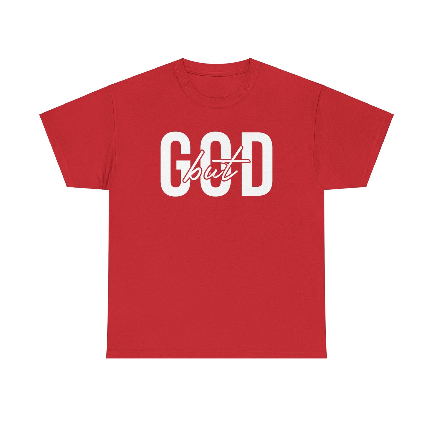 god but tee – inspirational christian unisex cotton shirt