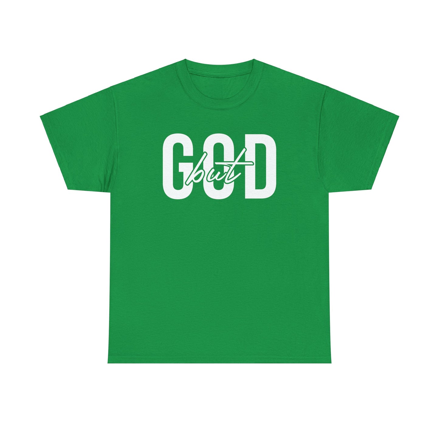 god but tee – inspirational christian unisex cotton shirt