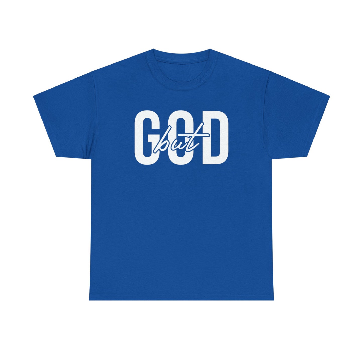 god but tee – inspirational christian unisex cotton shirt