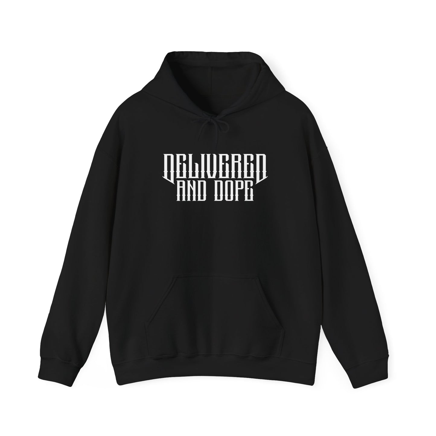 delivered and dope unisex heavy blend™ hooded sweatshirt