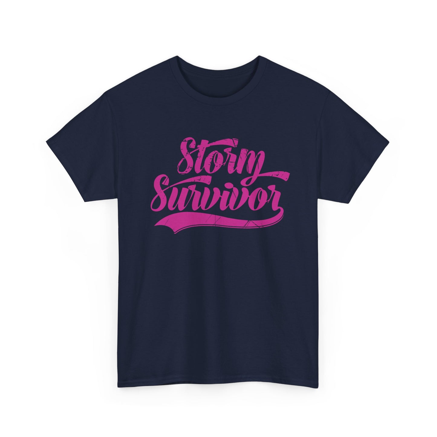 storm survivor unisex cotton tee - casual graphic shirt