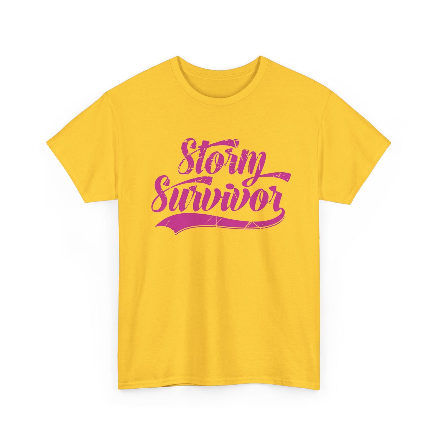 storm survivor unisex cotton tee - casual graphic shirt