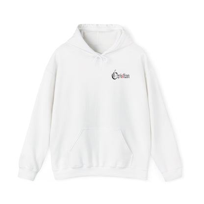 God Is Black Back Unisex Heavy Blend™ Hooded Sweatshirt