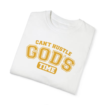 God's Time Unisex Garment-Dyed T-Shirt - Casual & Inspirational Apparel