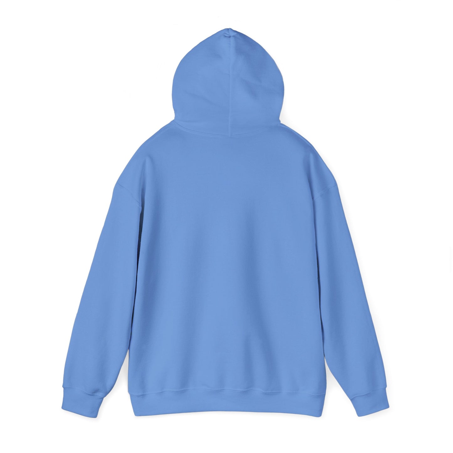 looking at the bright side blue unisex heavy blend™ hooded sweatshirt