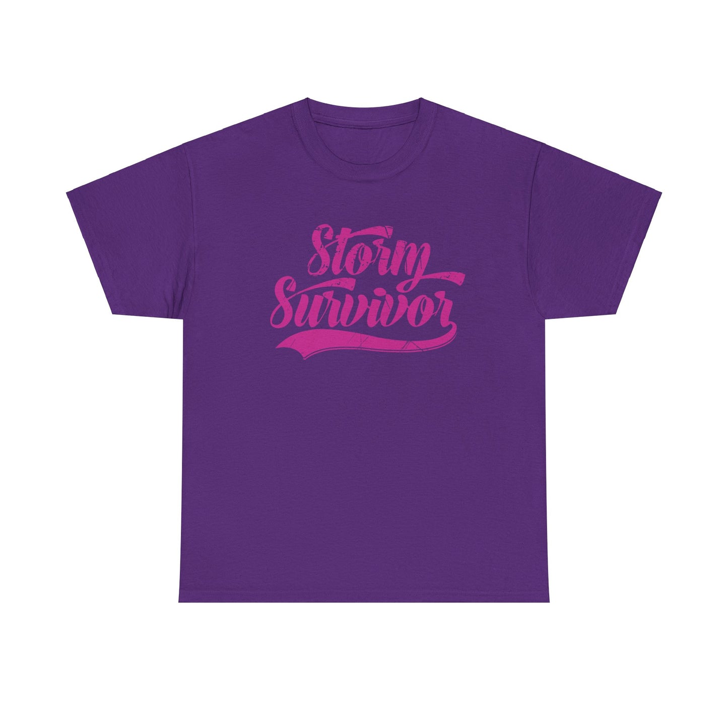 storm survivor unisex cotton tee - casual graphic shirt