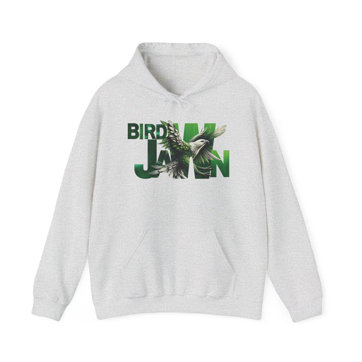 philadelphia eagles theme bird jawn unisex heavy blend™ hooded sweatshirt