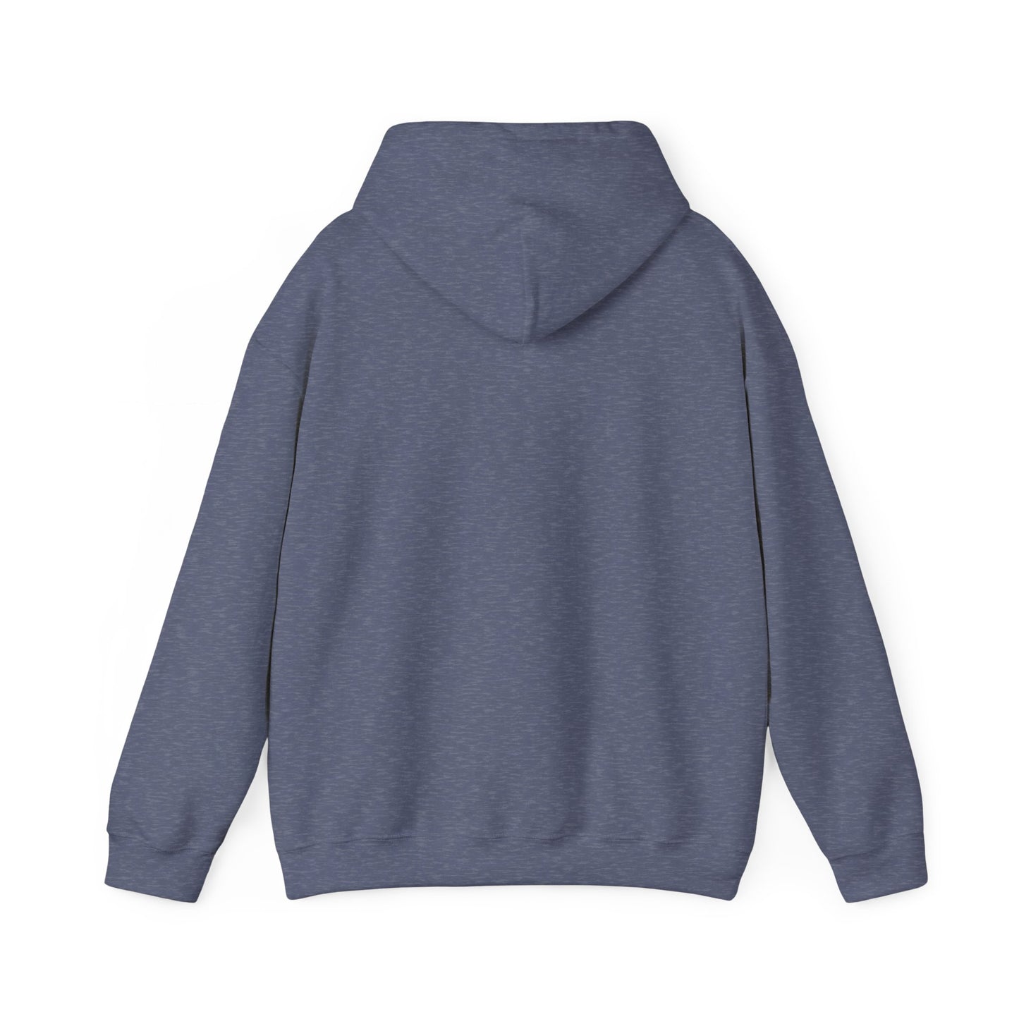 looking at the bright side blue unisex heavy blend™ hooded sweatshirt