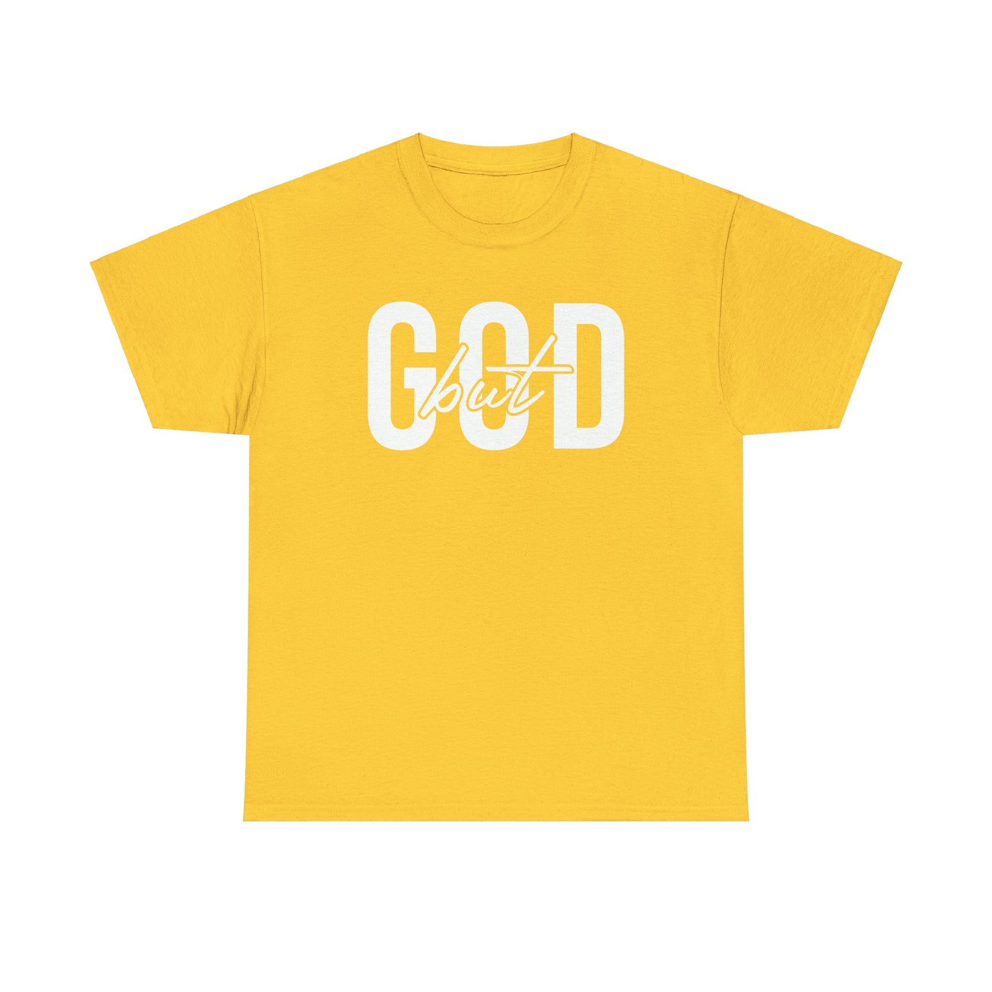 god but tee – inspirational christian unisex cotton shirt