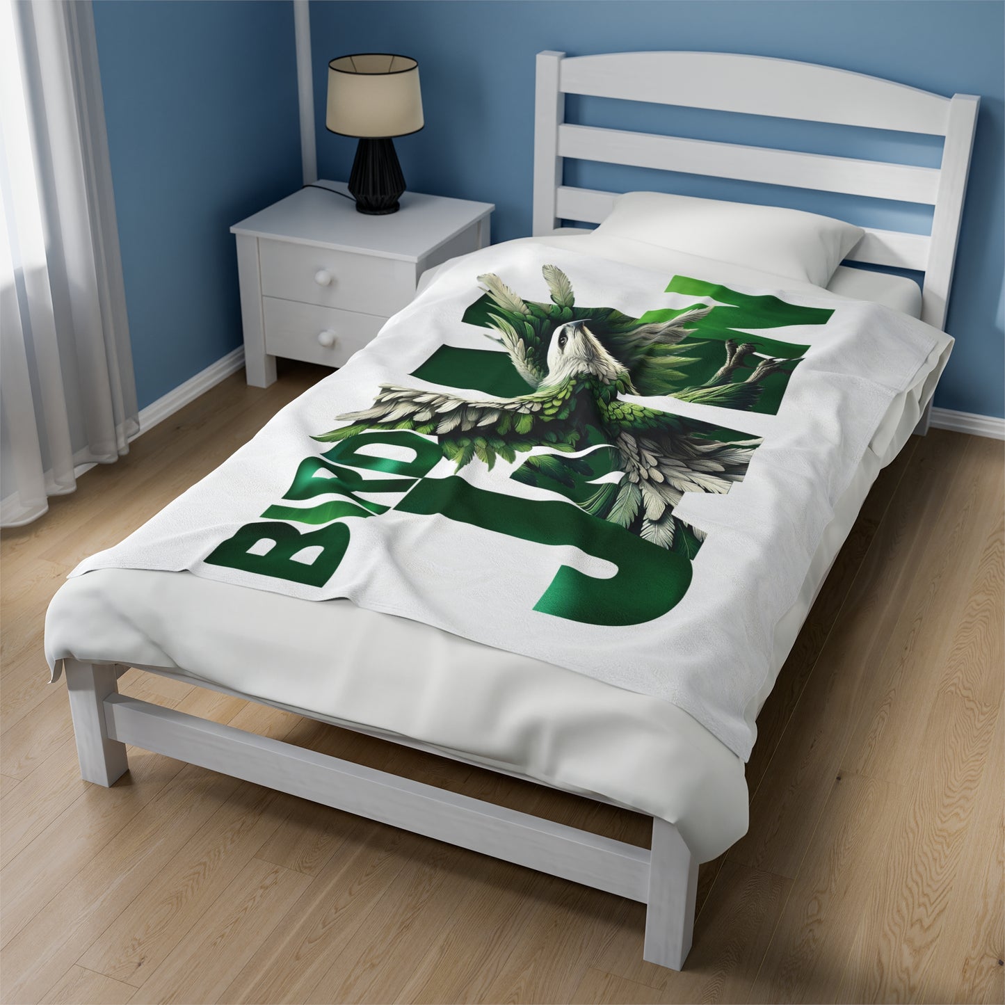 plush blanket - philadelphia eagles female fan gift