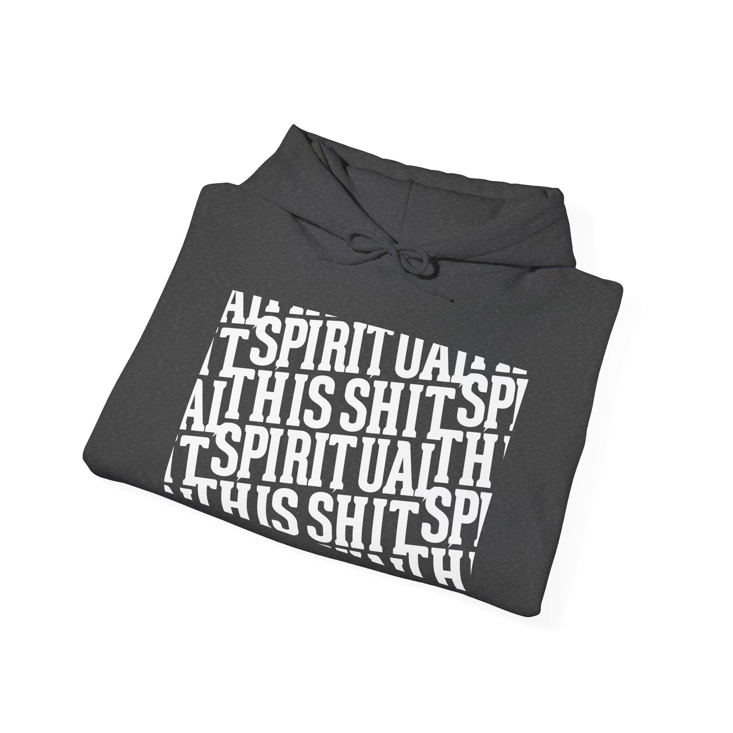 spiritual red unisex heavy blend™ hooded sweatshirt