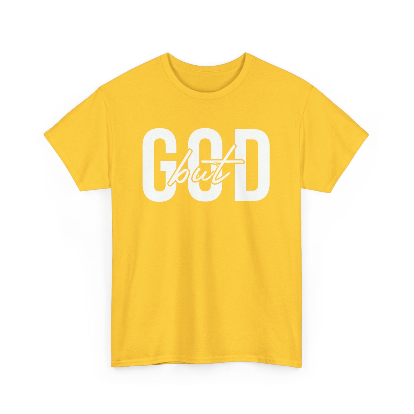 god but tee – inspirational christian unisex cotton shirt