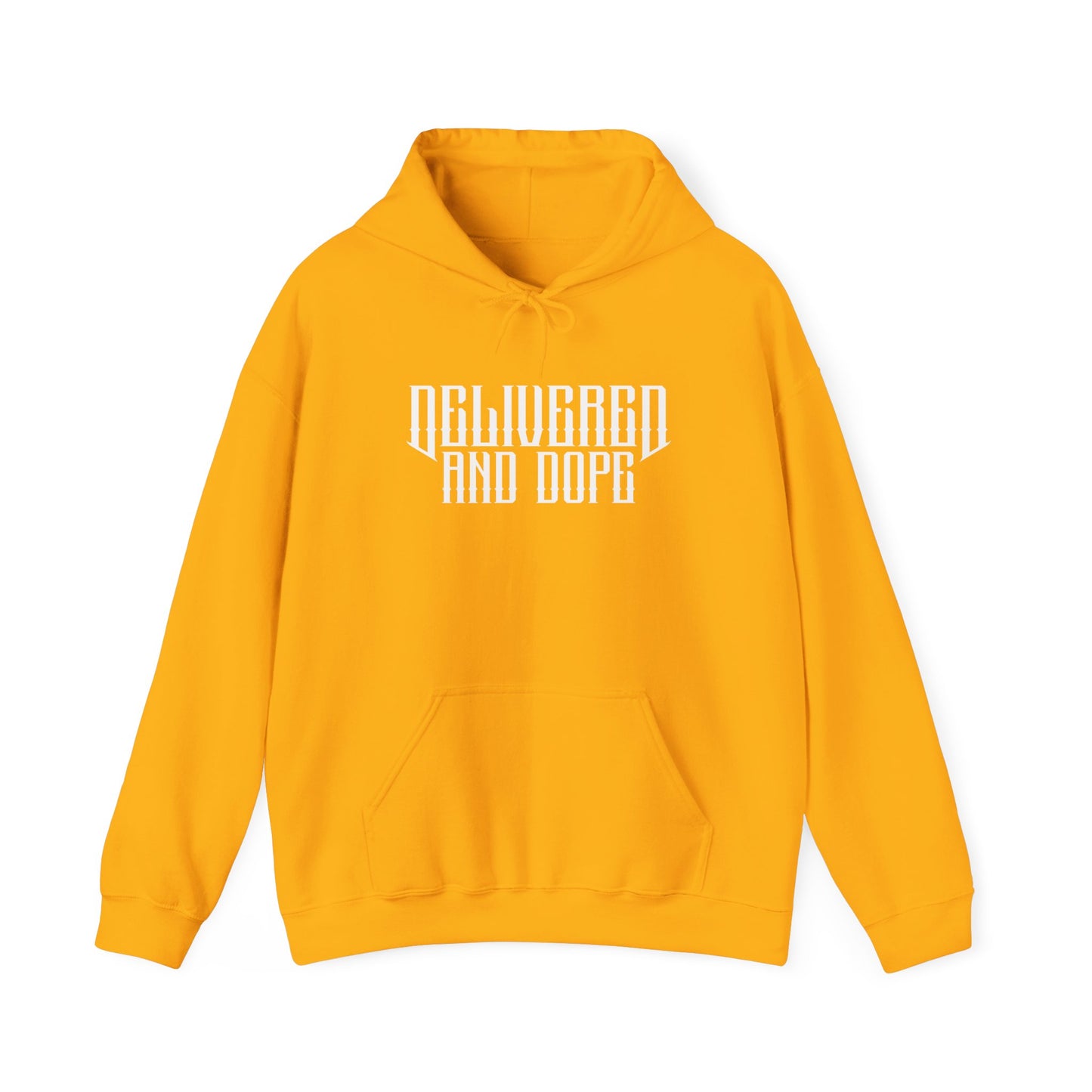 delivered and dope unisex heavy blend™ hooded sweatshirt