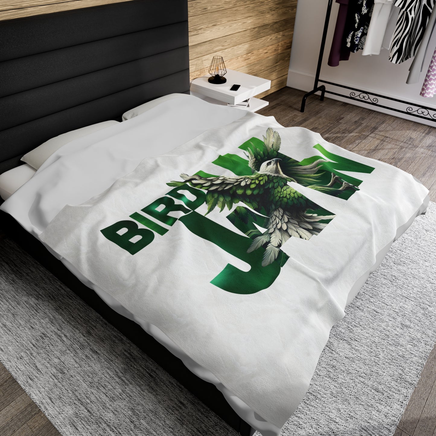 plush blanket - philadelphia eagles themed