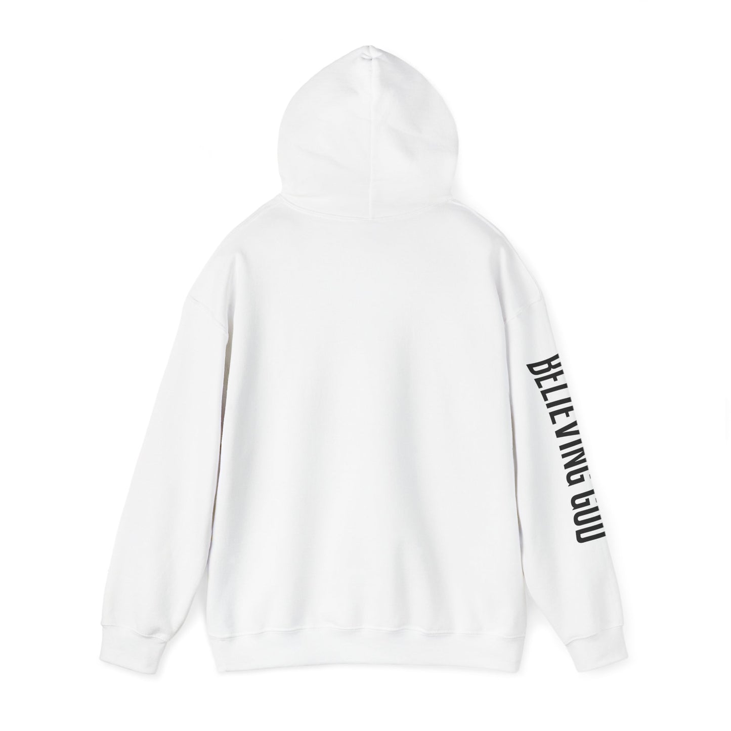 believing god sleeve unisex heavy blend™ hooded sweatshirt