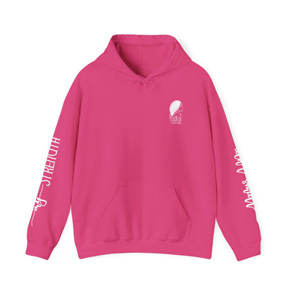 My Strength Ain’t Small Sleeve White Empowering Women’s Hoodie - For Classy & Resilient Women