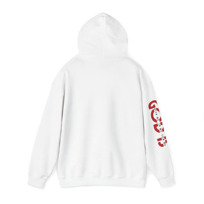 God Is In Me Sleeve Unisex Heavy Blend™ Hooded Sweatshirt