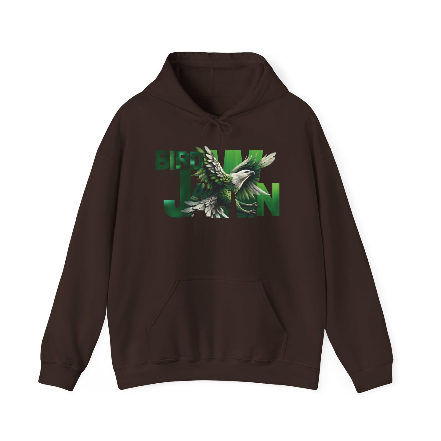 philadelphia eagles theme bird jawn unisex heavy blend™ hooded sweatshirt