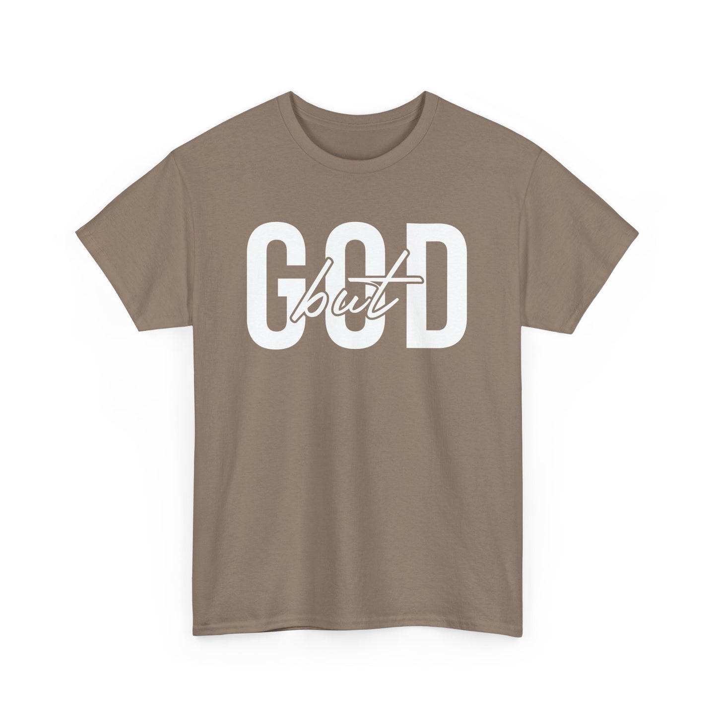 god but tee – inspirational christian unisex cotton shirt