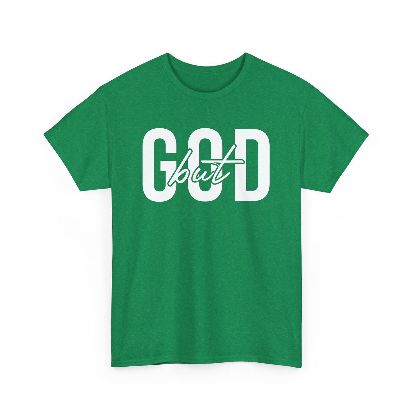 god but tee – inspirational christian unisex cotton shirt