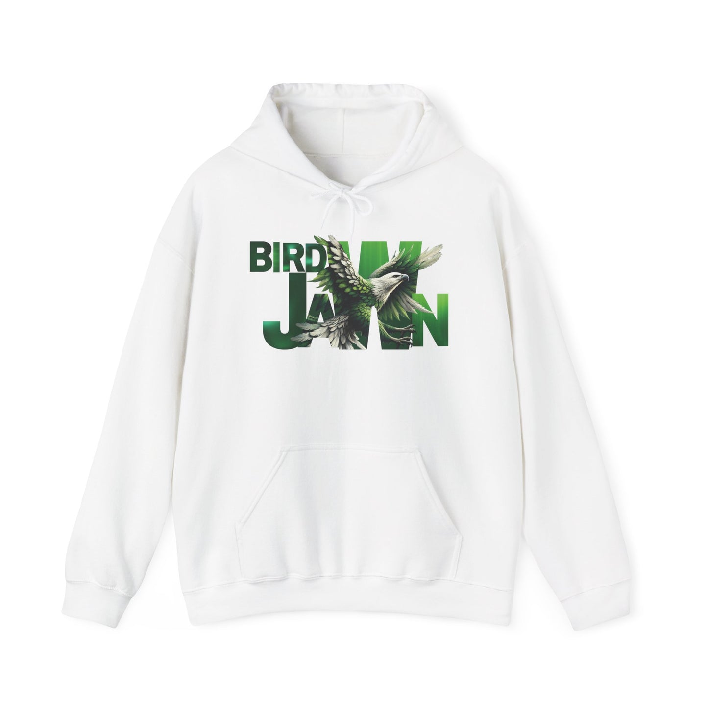 philadelphia eagles theme bird jawn unisex heavy blend™ hooded sweatshirt