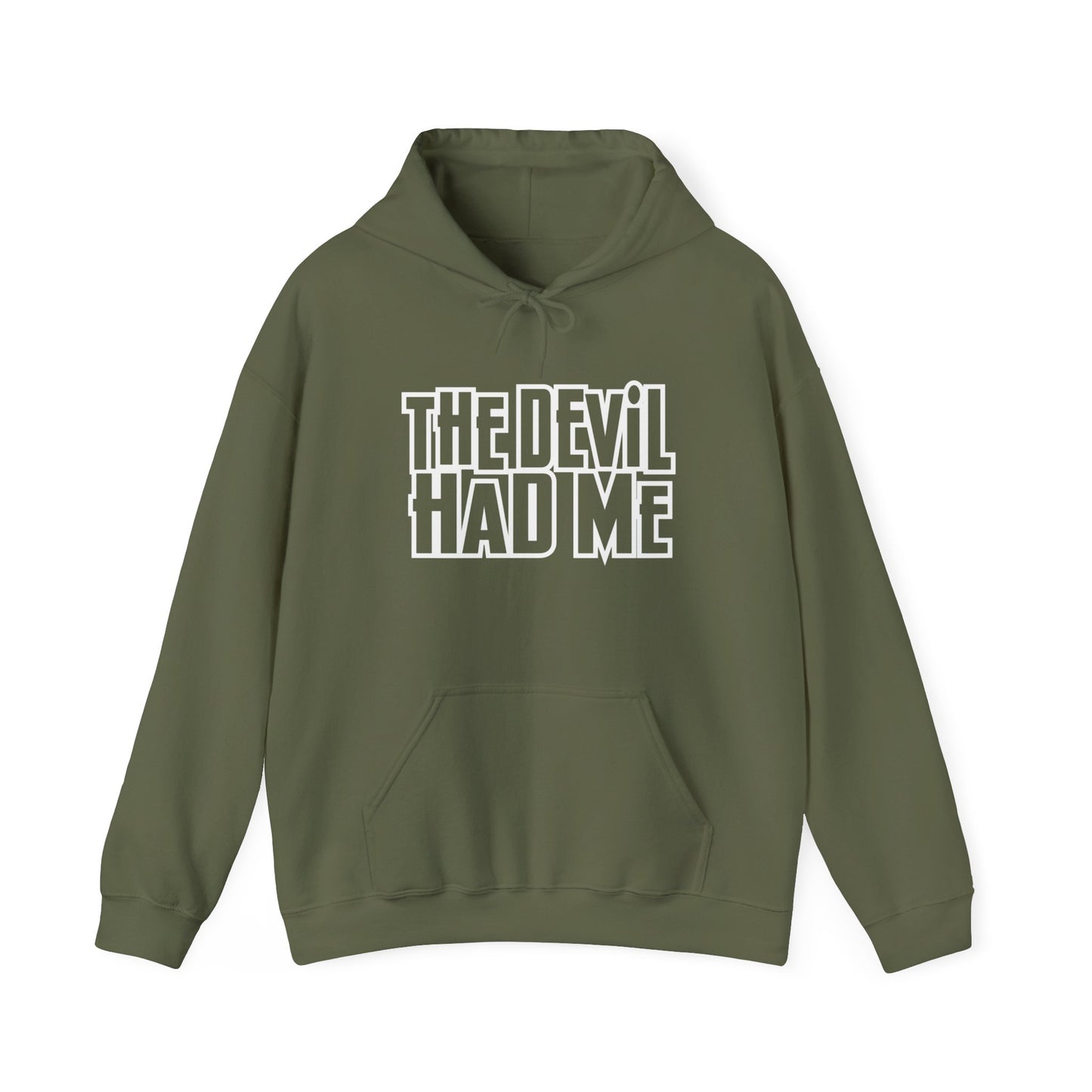 the devil had me hoodie – powerful faith-based unisex sweatshirt