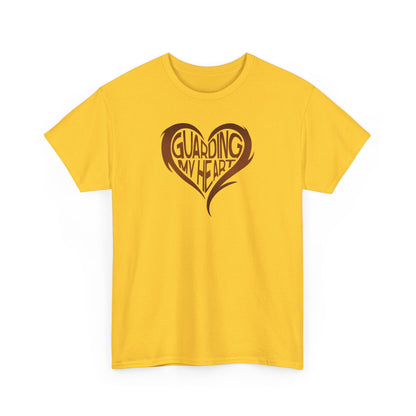 Guarding My Heart Tee – Faith-Based Unisex Cotton T-Shirt
