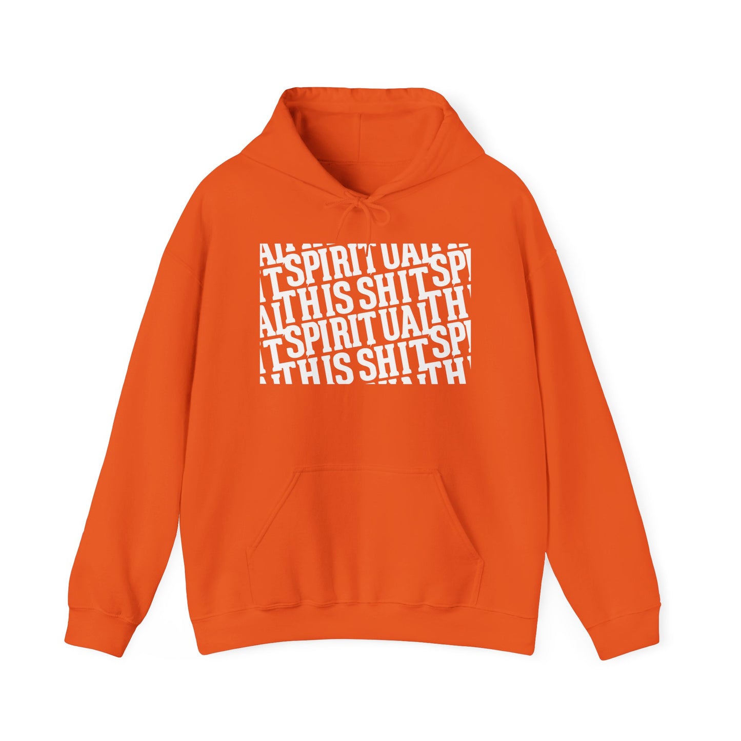 spiritual red unisex heavy blend™ hooded sweatshirt